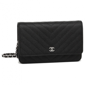 シャネル ショルダーバッグ レディース CHANEL A33814 Y33130 C3906 ブラック