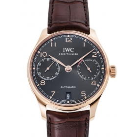 IWC ポルトギーゼ 7デイズパワーリザーブ IW500702 グレー 34819