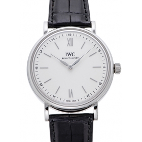 IWC ポートフィノ ハンドワインド 8デイズ IW511102 シルバー  36274