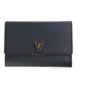 ルイヴィトン LOUIS VUITTON 財布 三つ折り ポルトフォイユ カプシーヌ コンパクト M62157