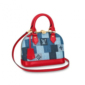 Louis Vuitton アルマBB　モノグラム デニム M45042