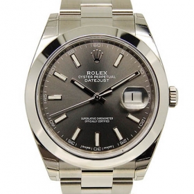 ロレックス　ROLEX　デイトジャスト41　126300　メンズ　ダークロジウム