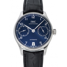 IWC ポルトギーゼ 7デイズパワーリザーブ IW500710 ブルー