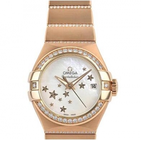 123.55.27.20.05.004 コピー オメガ レディース コンステレーション コーアクシャル クロノメーター 123.55.27.20.05.004