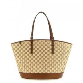 856096FAFKK9343 コピー グッチ バッグ レディース ブラウン Business bags Large woven shopping bag 856096 FAFKK 9343