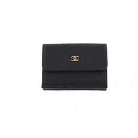 AP4951 コピー シャネル 三つ折り財布 レディース ブラック CHANEL AP4951 B22099 94305